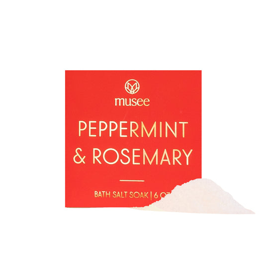 Peppermint & Rosemary Mini Salt Soak